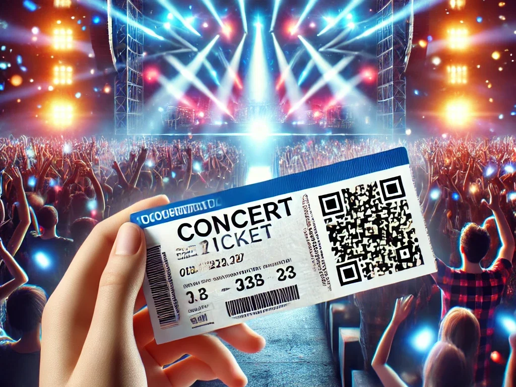 How to buy concert tickets online.