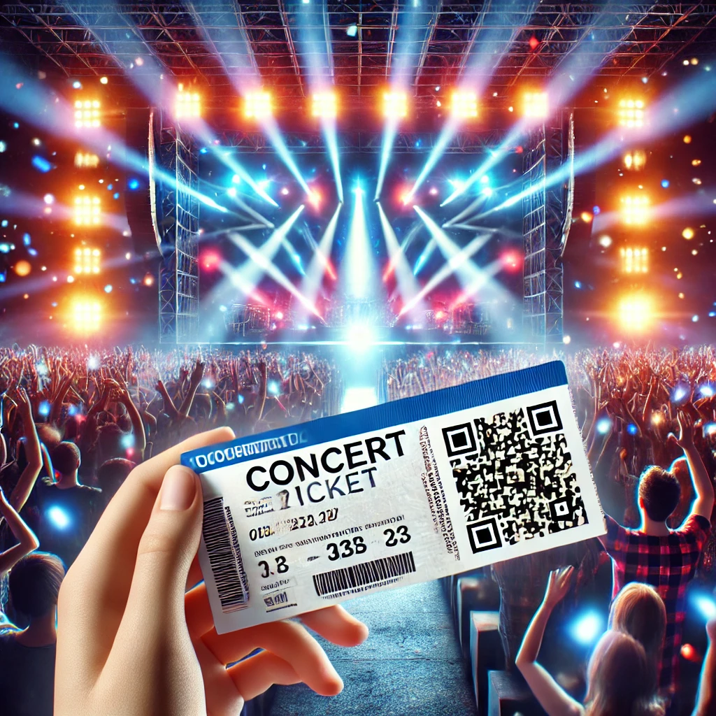 How to buy concert tickets online.